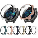 PC + Custodia protettiva per orologio integrata con pellicola rinforzata, For Garmin Forerunner 965