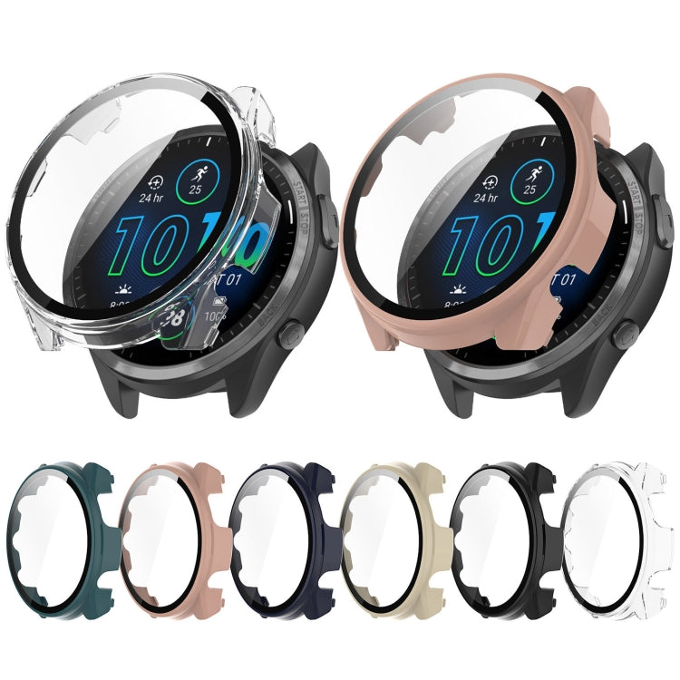 PC + Custodia protettiva per orologio integrata con pellicola rinforzata, For Garmin Forerunner 965