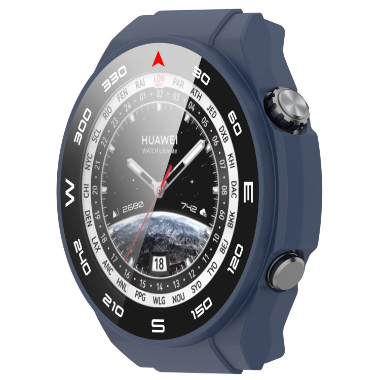 Custodia protettiva per orologio integrata con pellicola rinforzata PC +, For Huawei Watch Ultimate