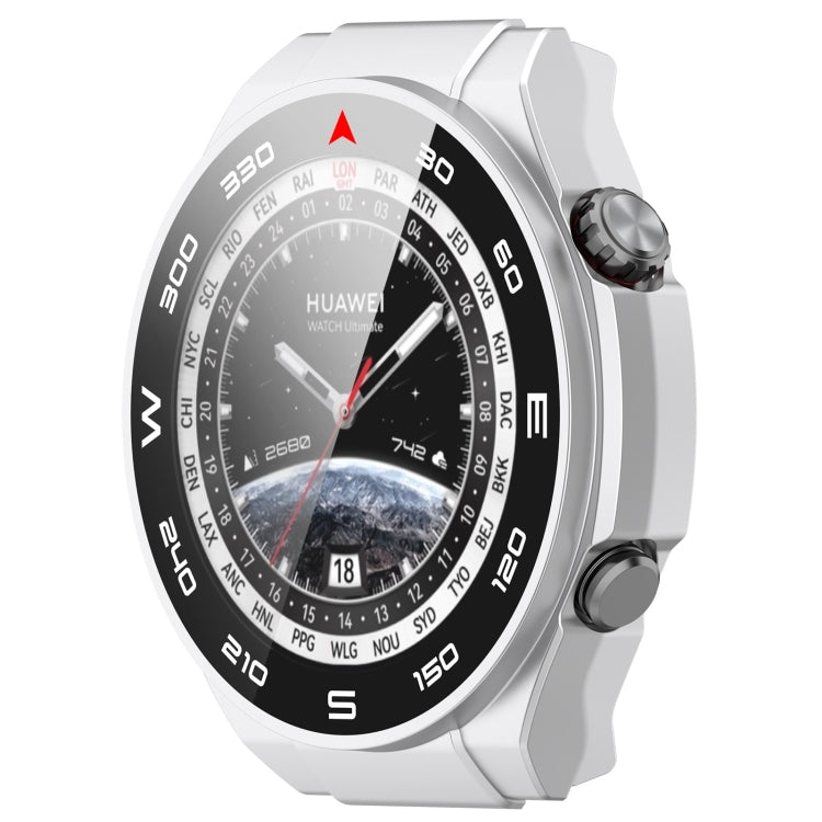 Custodia protettiva per orologio integrata con pellicola rinforzata PC +, For Huawei Watch Ultimate