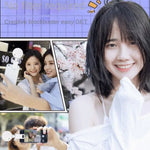 Mini lampada LED clip per selfie smartphone K-36