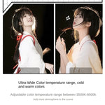 Mini lampada LED clip per selfie smartphone K-36