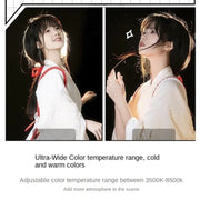 Mini lampada LED clip per selfie smartphone K-36