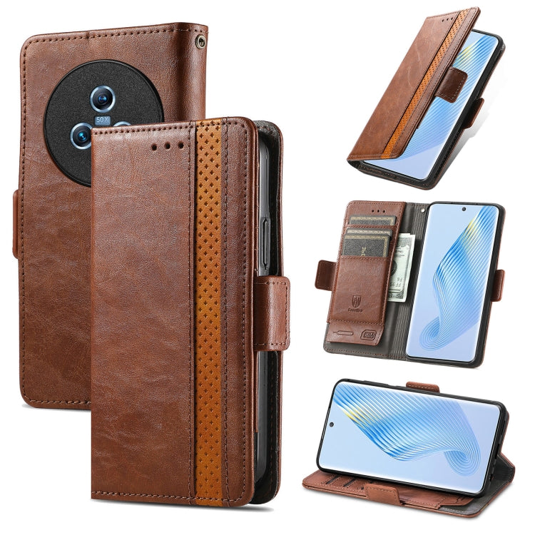 Custodia per telefono in pelle con doppia fibbia magnetica con giunzione Neo, For Honor Magic5, For Infinix Note 12 G96, For OnePlus Ace 2, For Realme C55