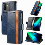 Custodia per telefono in pelle con doppia fibbia magnetica con giunzione Neo, For Honor Magic5, For Infinix Note 12 G96, For OnePlus Ace 2, For Realme C55