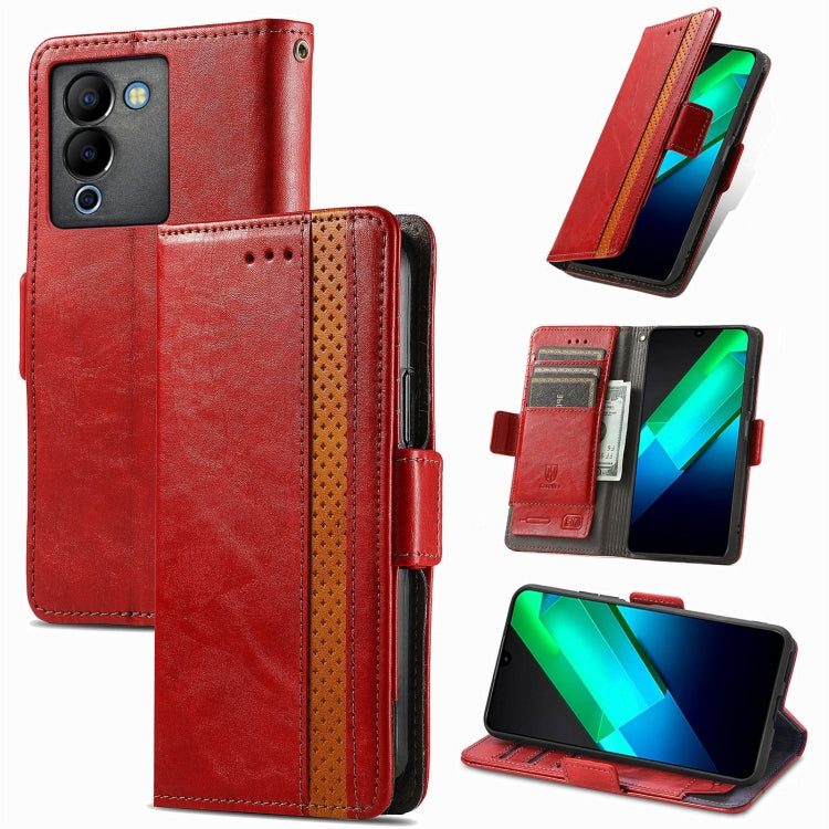 Custodia per telefono in pelle con doppia fibbia magnetica con giunzione Neo, For Honor Magic5, For Infinix Note 12 G96, For OnePlus Ace 2, For Realme C55