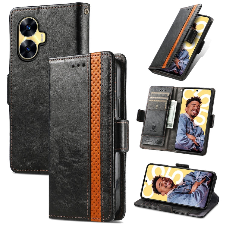 Custodia per telefono in pelle con doppia fibbia magnetica con giunzione Neo, For Honor Magic5, For Infinix Note 12 G96, For OnePlus Ace 2, For Realme C55