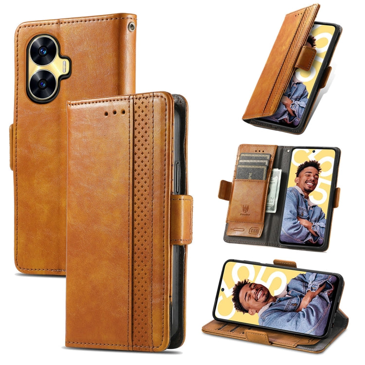 Custodia per telefono in pelle con doppia fibbia magnetica con giunzione Neo, For Honor Magic5, For Infinix Note 12 G96, For OnePlus Ace 2, For Realme C55