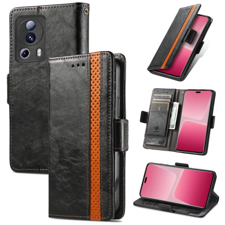 Custodia per telefono in pelle con doppia fibbia magnetica con giunzione Neo, For Tecno Pova Neo 5G, For vivo S15e, For Xiaomi 13 Lite, For ZTE Blade A52