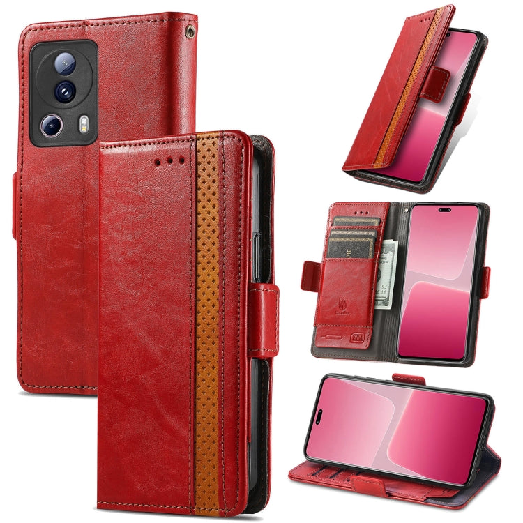 Custodia per telefono in pelle con doppia fibbia magnetica con giunzione Neo, For Tecno Pova Neo 5G, For vivo S15e, For Xiaomi 13 Lite, For ZTE Blade A52