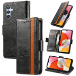 Custodia per telefono in pelle con doppia fibbia magnetica con giunzione Neo, For Samsung Galaxy A14 4G, For Samsung Galaxy A34 5G, For Sony Xperia 10 II