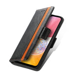 Custodia per telefono in pelle con doppia fibbia magnetica con giunzione Neo, For Samsung Galaxy A14 4G, For Samsung Galaxy A34 5G, For Sony Xperia 10 II
