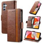 Custodia per telefono in pelle con doppia fibbia magnetica con giunzione Neo, For Samsung Galaxy A14 4G, For Samsung Galaxy A34 5G, For Sony Xperia 10 II