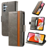 Custodia per telefono in pelle con doppia fibbia magnetica con giunzione Neo, For Samsung Galaxy A14 4G, For Samsung Galaxy A34 5G, For Sony Xperia 10 II