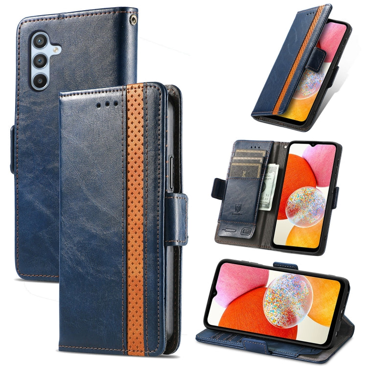 Custodia per telefono in pelle con doppia fibbia magnetica con giunzione Neo, For Samsung Galaxy A14 4G, For Samsung Galaxy A34 5G, For Sony Xperia 10 II
