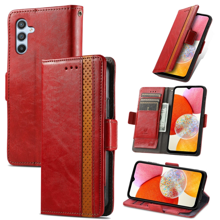 Custodia per telefono in pelle con doppia fibbia magnetica con giunzione Neo, For Samsung Galaxy A14 4G, For Samsung Galaxy A34 5G, For Sony Xperia 10 II