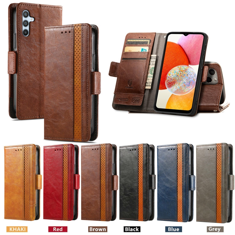 Custodia per telefono in pelle con doppia fibbia magnetica con giunzione Neo, For Samsung Galaxy A14 4G, For Samsung Galaxy A34 5G, For Sony Xperia 10 II