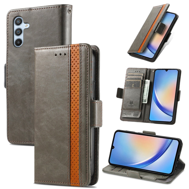 Custodia per telefono in pelle con doppia fibbia magnetica con giunzione Neo, For Samsung Galaxy A14 4G, For Samsung Galaxy A34 5G, For Sony Xperia 10 II