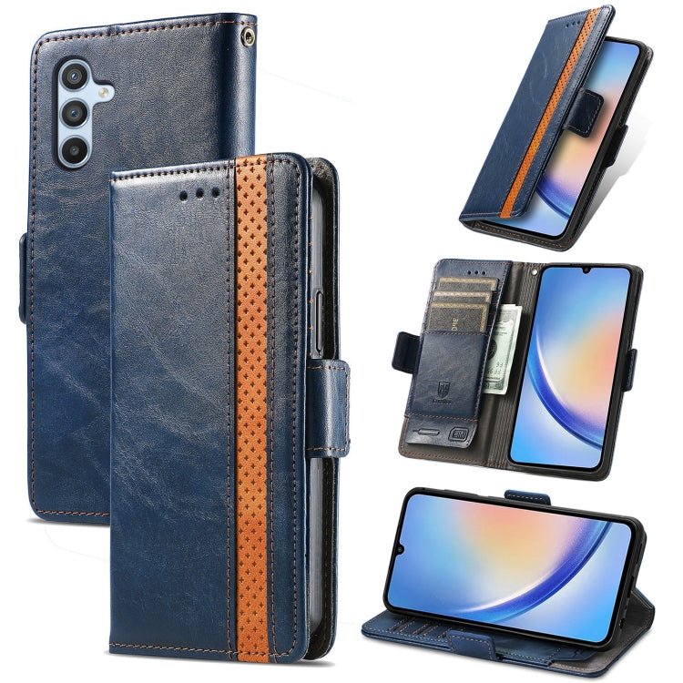 Custodia per telefono in pelle con doppia fibbia magnetica con giunzione Neo, For Samsung Galaxy A14 4G, For Samsung Galaxy A34 5G, For Sony Xperia 10 II