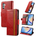 Custodia per telefono in pelle con doppia fibbia magnetica con giunzione Neo, For Samsung Galaxy A14 4G, For Samsung Galaxy A34 5G, For Sony Xperia 10 II
