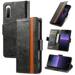 Custodia per telefono in pelle con doppia fibbia magnetica con giunzione Neo, For Samsung Galaxy A14 4G, For Samsung Galaxy A34 5G, For Sony Xperia 10 II