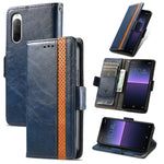 Custodia per telefono in pelle con doppia fibbia magnetica con giunzione Neo, For Samsung Galaxy A14 4G, For Samsung Galaxy A34 5G, For Sony Xperia 10 II