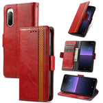 Custodia per telefono in pelle con doppia fibbia magnetica con giunzione Neo, For Samsung Galaxy A14 4G, For Samsung Galaxy A34 5G, For Sony Xperia 10 II
