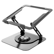 D147 Staffa di sollevamento per laptop pieghevole girevole a 360 gradi Supporto da tavolo per notebook in lega di alluminio, D147