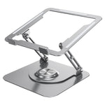 D147 Staffa di sollevamento per laptop pieghevole girevole a 360 gradi Supporto da tavolo per notebook in lega di alluminio, D147