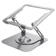 D147 Staffa di sollevamento per laptop pieghevole girevole a 360 gradi Supporto da tavolo per notebook in lega di alluminio, D147