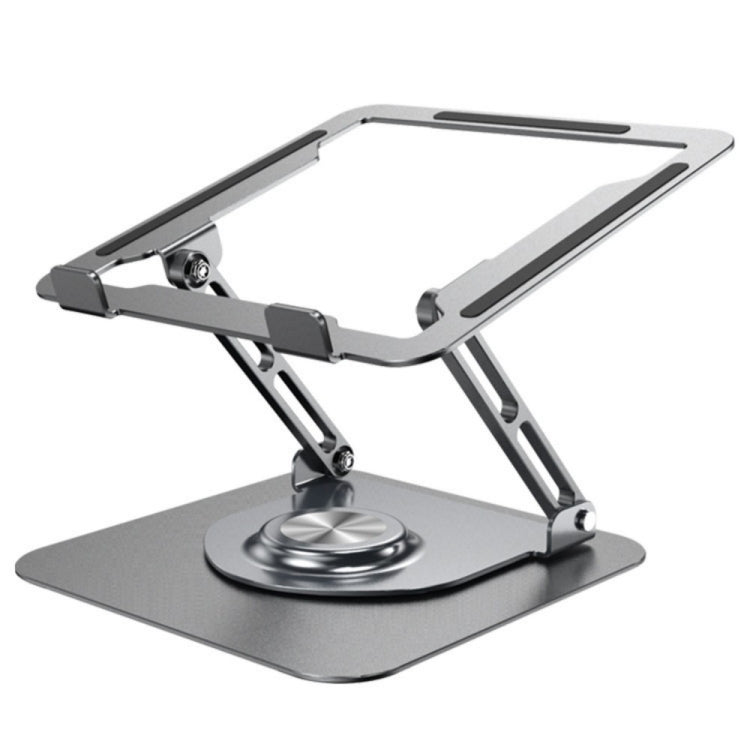 D147 Staffa di sollevamento per laptop pieghevole girevole a 360 gradi Supporto da tavolo per notebook in lega di alluminio, D147