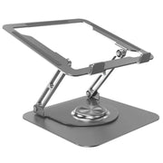 D147 Staffa di sollevamento per laptop pieghevole girevole a 360 gradi Supporto da tavolo per notebook in lega di alluminio, D147