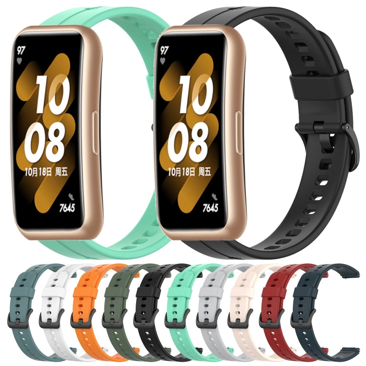 Cinturino in silicone tinta unita, For Huawei Band 7, For Huawei Band 6