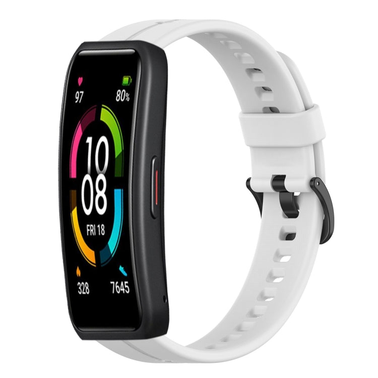 Cinturino in silicone tinta unita, For Huawei Band 7, For Huawei Band 6