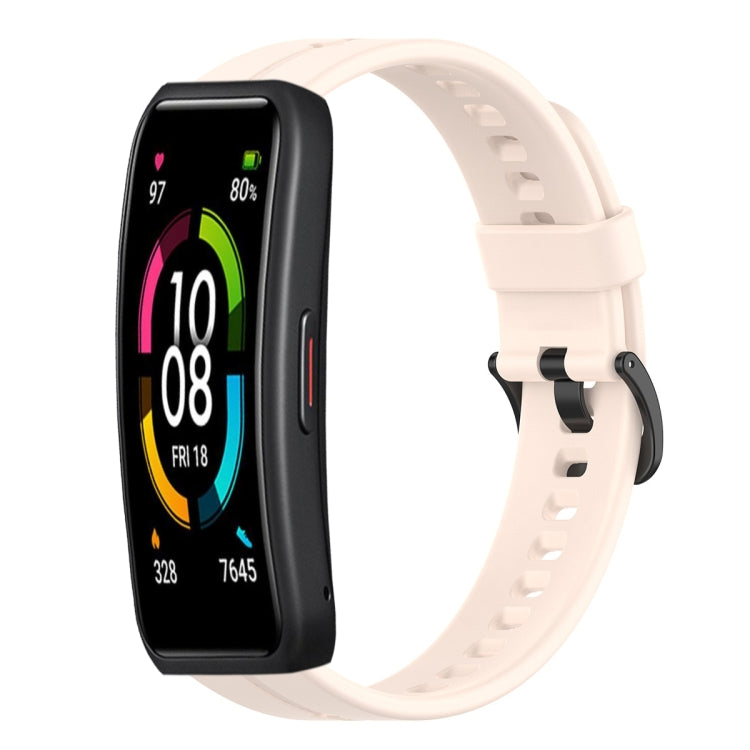 Cinturino in silicone tinta unita, For Huawei Band 7, For Huawei Band 6