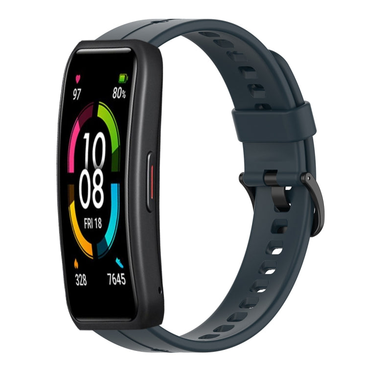 Cinturino in silicone tinta unita, For Huawei Band 7, For Huawei Band 6