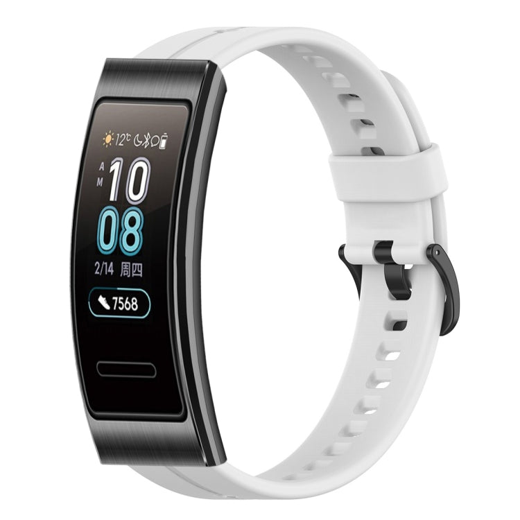 Cinturino in silicone tinta unita, For Huawei Band 3
