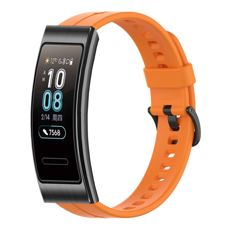 Cinturino in silicone tinta unita, For Huawei Band 3