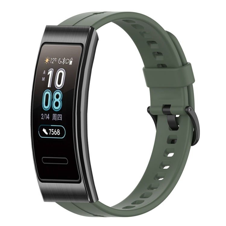 Cinturino in silicone tinta unita, For Huawei Band 3