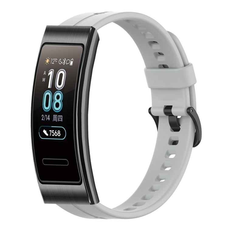 Cinturino in silicone tinta unita, For Huawei Band 3