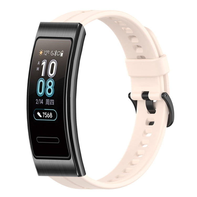 Cinturino in silicone tinta unita, For Huawei Band 3