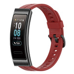 Cinturino in silicone tinta unita, For Huawei Band 3