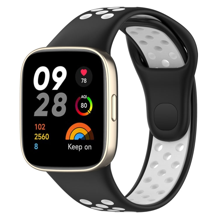 Cinturino sportivo in silicone bicolore, For Redmi Watch 3, For Redmi Watch 3 Lite