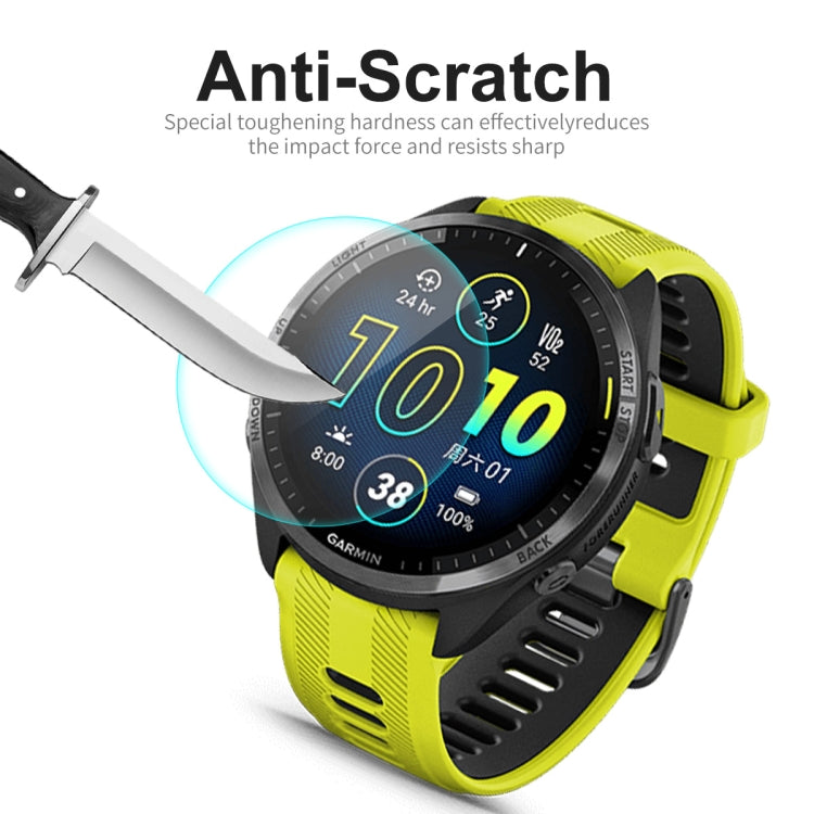 Per Garmin Forerunner 965 ENKAY 0.2mm 9H Pellicola proteggi schermo in vetro temperato, 1pcs, 2pcs, 5pcs, 10pcs
