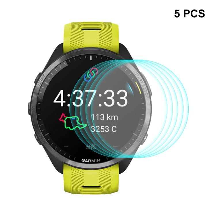 Per Garmin Forerunner 965 ENKAY 0.2mm 9H Pellicola proteggi schermo in vetro temperato, 1pcs, 2pcs, 5pcs, 10pcs