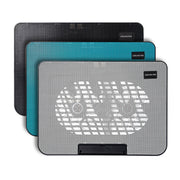 N99 USB Dual Fan Hollow Carved Design Dissipazione del calore Pad di raffreddamento per laptop, N99