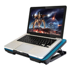 N99 USB Dual Fan Hollow Carved Design Dissipazione del calore Pad di raffreddamento per laptop, N99
