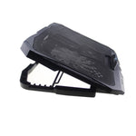Supporto pieghevole per pad di raffreddamento per laptop da gioco a quattro ventole in alluminio S18 con display della velocità del vento, S18