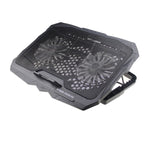 Supporto da gioco per pad di raffreddamento per laptop USB X2 a due ventole, X2