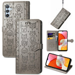 Custodia per telefono in pelle goffrata con gatto e cane, For Tecno Pova Neo 5G, For vivo S15e, For Samsung Galaxy A14 4G